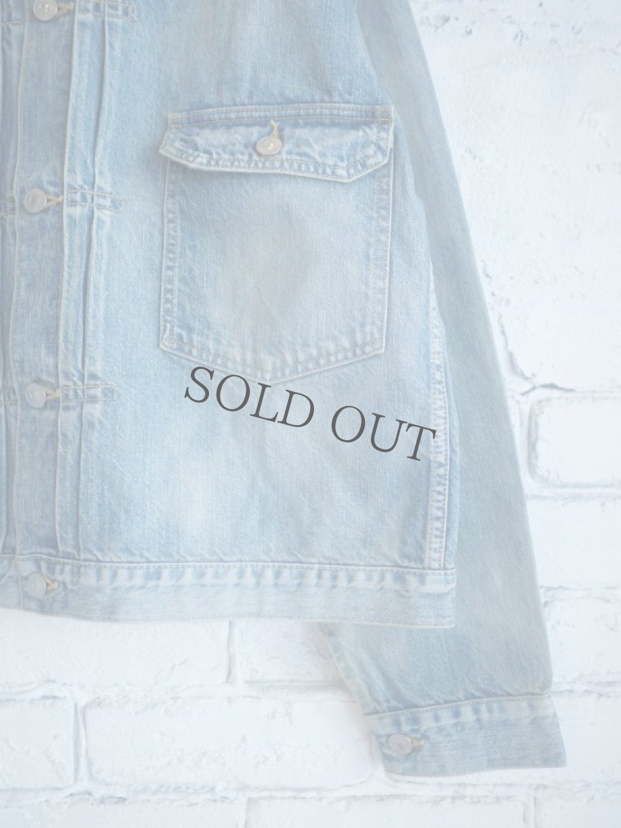 画像3: A.PRESSE 1st Type Denim Jacket  アプレッセ 1st Type デニムジャケット(23AAP-01-22H) (3)