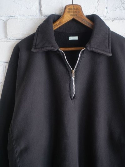 画像2: A.PRESSE Vintage Half Zip Sweatshirt アプレッセ  ハーフジップスウェットシャツ (23AAP-05-03K)