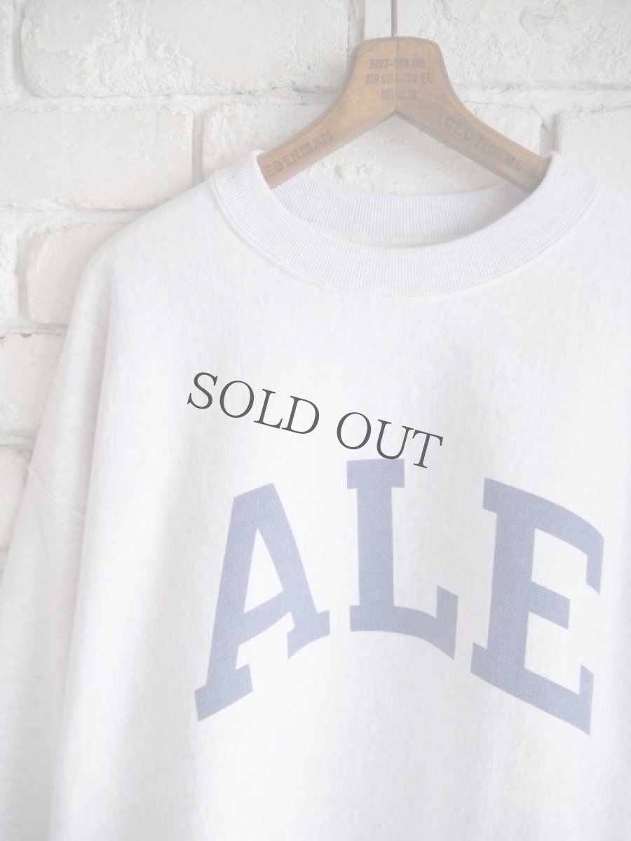 画像2: blurhmsROOTSTOCK PRINT Sweat Crew-neck P/O Big (ALE-Y) ブラームスルーツストック プリントスウェットクルーネックプルオーバー (bROOTS23F26P) (2)
