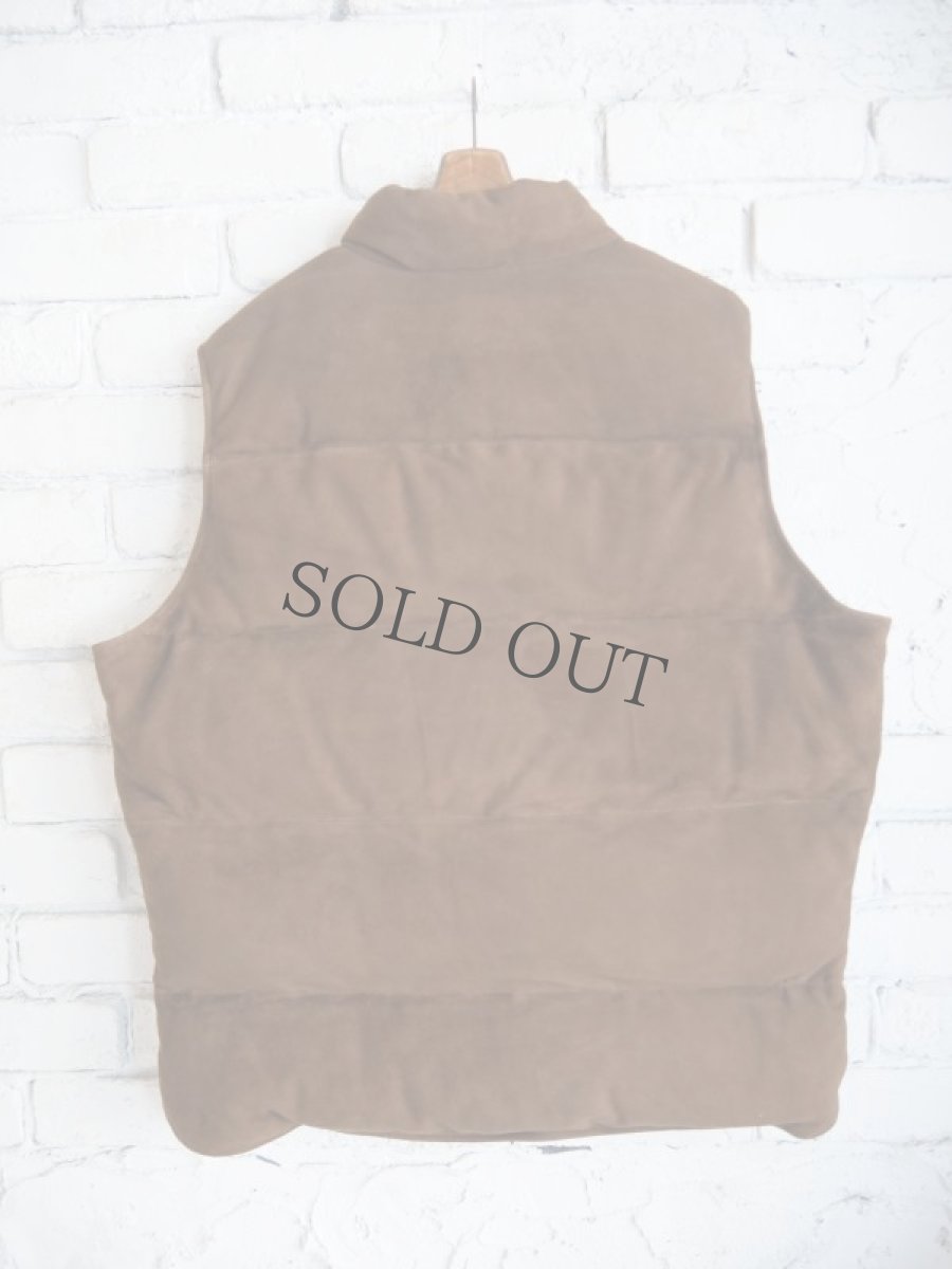 画像6: A.PRESSE Suede Down Vest アプレッセ スウェードダウンベスト (23AAP-01-27H) (6)