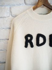 画像2:  R&D.M.Co- / OLDMAN'S TAILOR LETTERED SWEATER オールドマンズテーラー アールアンドディーエムコー レタードセーター（6336am）  (2)