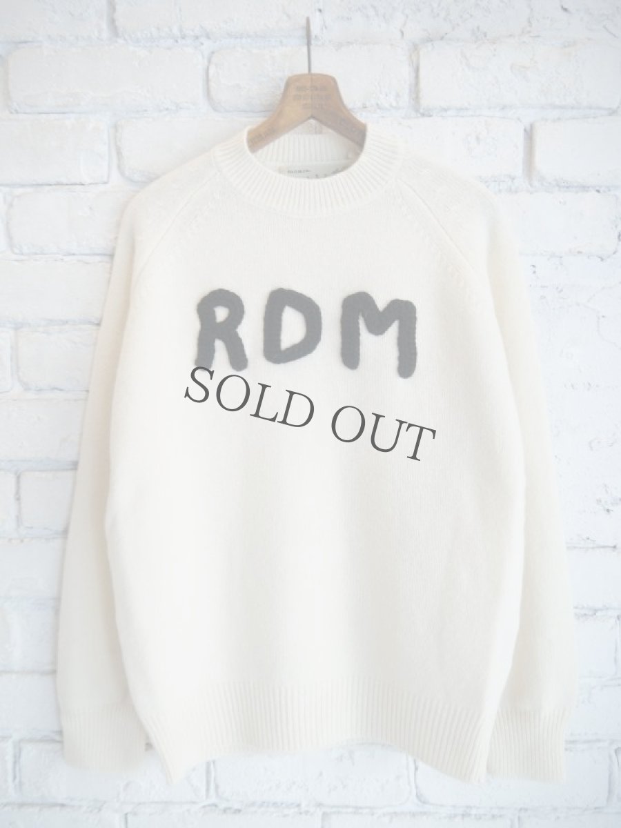 画像1:  R&D.M.Co- / OLDMAN'S TAILOR LETTERED SWEATER オールドマンズテーラー アールアンドディーエムコー レタードセーター（6336am）  (1)