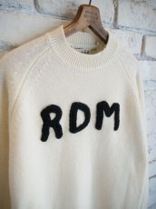 画像3:  R&D.M.Co- / OLDMAN'S TAILOR LETTERED SWEATER オールドマンズテーラー アールアンドディーエムコー レタードセーター（6336am）  (3)