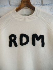 画像4:  R&D.M.Co- / OLDMAN'S TAILOR LETTERED SWEATER オールドマンズテーラー アールアンドディーエムコー レタードセーター（6336am）  (4)