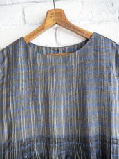 画像2: maku textiles FARID-517 SILK HAND WOVEN DRESS マクテキスタイルズシルクハンドウーブンドレス GA2320 (2)