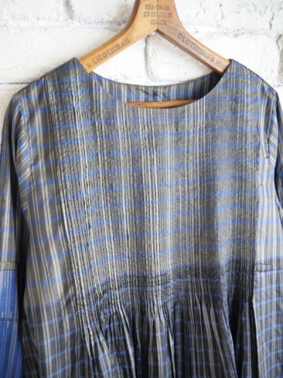 画像2: maku textiles FARID-517 SILK HAND WOVEN DRESS マクテキスタイルズシルクハンドウーブンドレス GA2320
