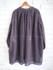 画像7: maku textiles COLETTE-495 COTTON HAND WOVEN DRESS マクテキスタイルズ  コットンハンドウーブンドレス GA2311 (7)