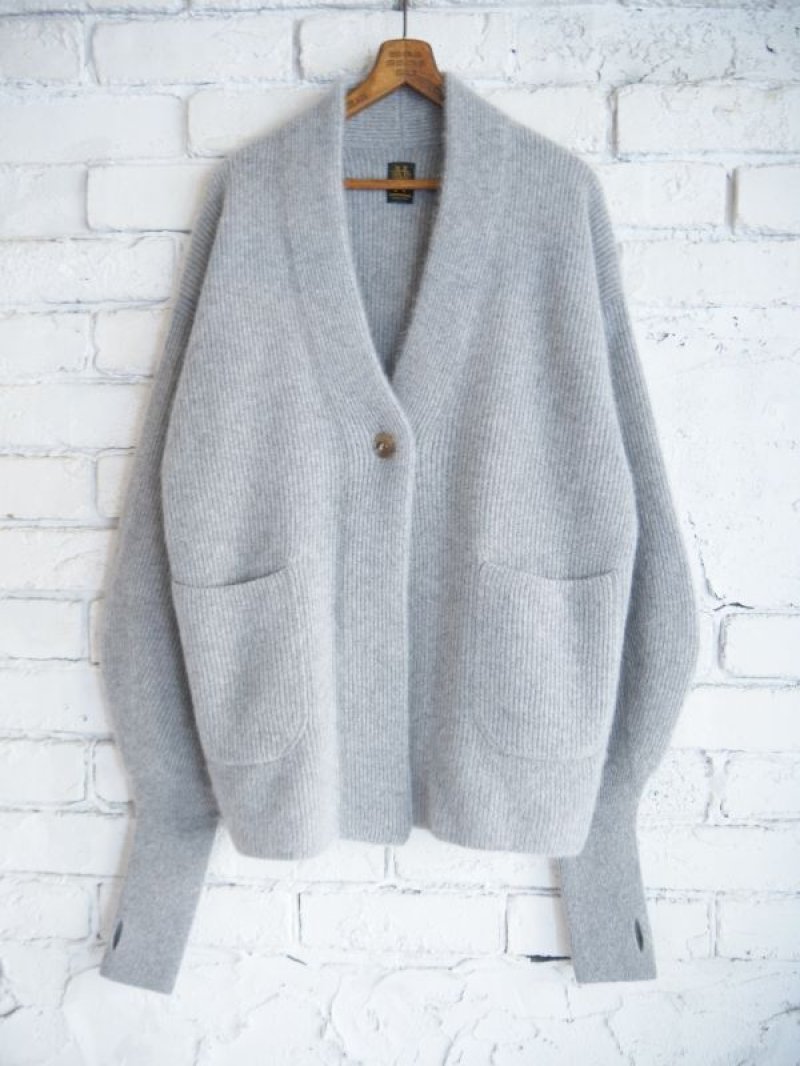 BATONER リネンカーディガン　グレー　定価¥36,300 BATONER リネンカーディガン グレー 定価¥36,300 BATONER