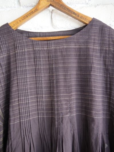 画像2: maku textiles MITOMI-495 COTTON HAND WOVEN DRESS マクテキスタイルズ コットンハンドウーブンドレス（CA23A232939）