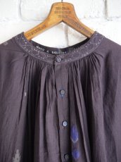 画像2: maku textiles COLETTE-495 COTTON HAND WOVEN DRESS マクテキスタイルズ  コットンハンドウーブンドレス GA2311 (2)
