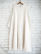 画像1: maku textiles OKAMI マクテキスタイルズ 刺子手織シルクコート G2215 (1)