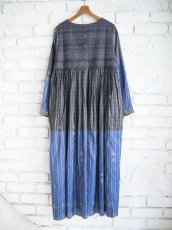 画像6: maku textiles FARID-517 SILK HAND WOVEN DRESS マクテキスタイルズシルクハンドウーブンドレス GA2320 (6)