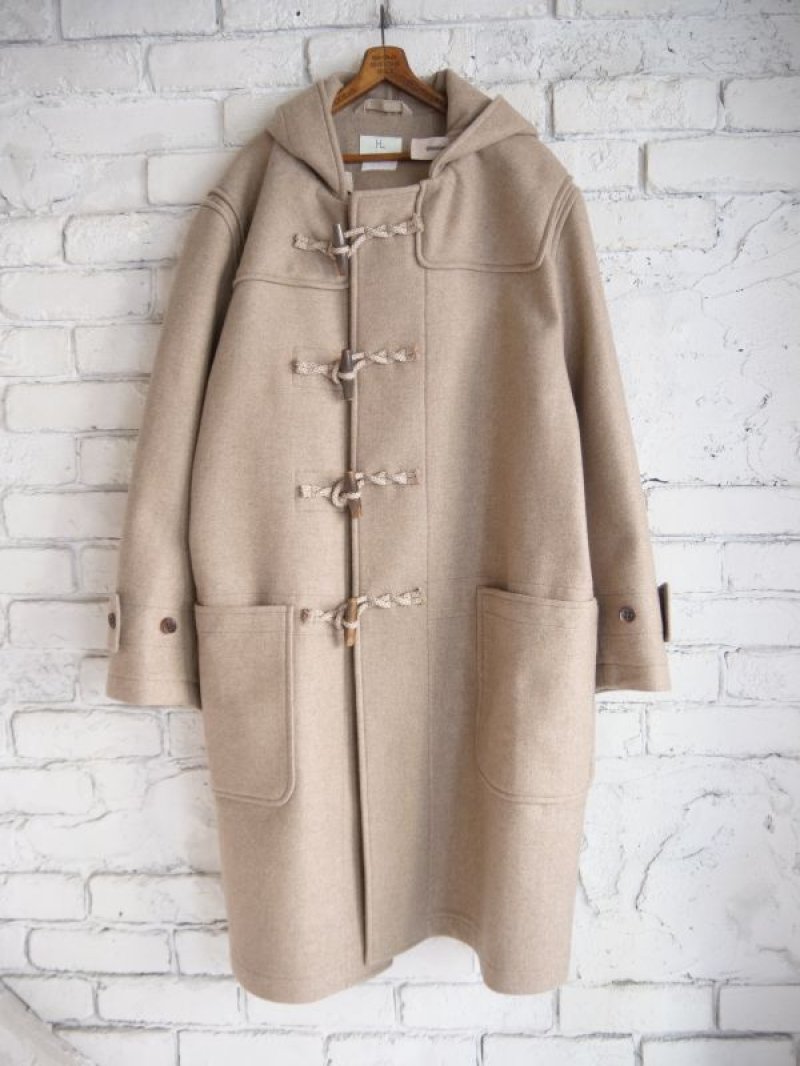 HERILL ヘリル　ダッフルコート　美品 HERILL Naturalcashmere Dufflecoat ヘリル ナチュラルカシミヤ