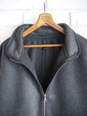 画像4: blurhms Pe/Silk Fleece Zip Jacket ブラームス ポリエステルシルクフリースジップジャケット (BHS23F023) (4)