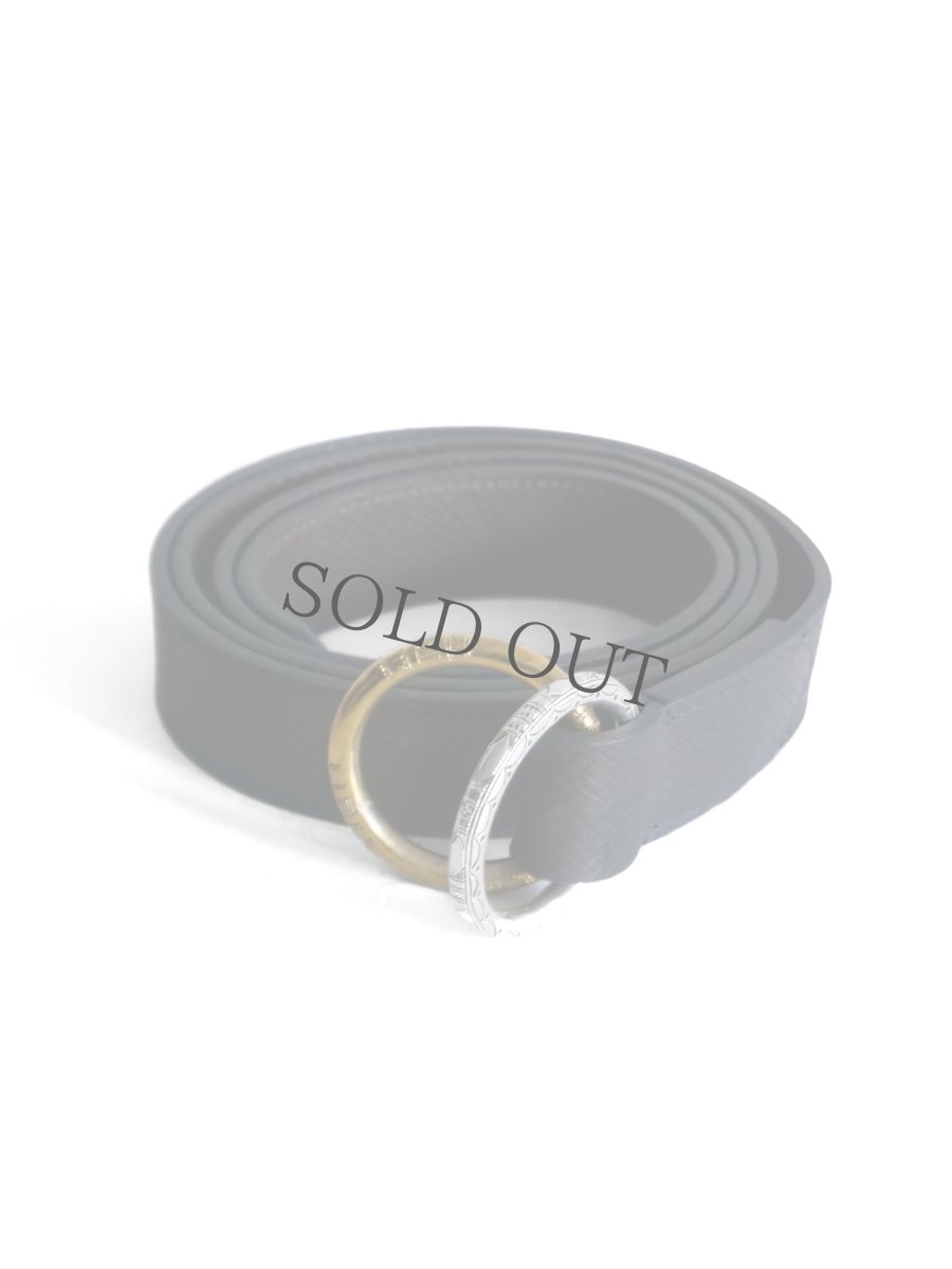 画像8: ROSARIA PRODUCT Tuareg w-ring Belt ロザリアプロダクト トゥアレグダブルリングベルト (8)