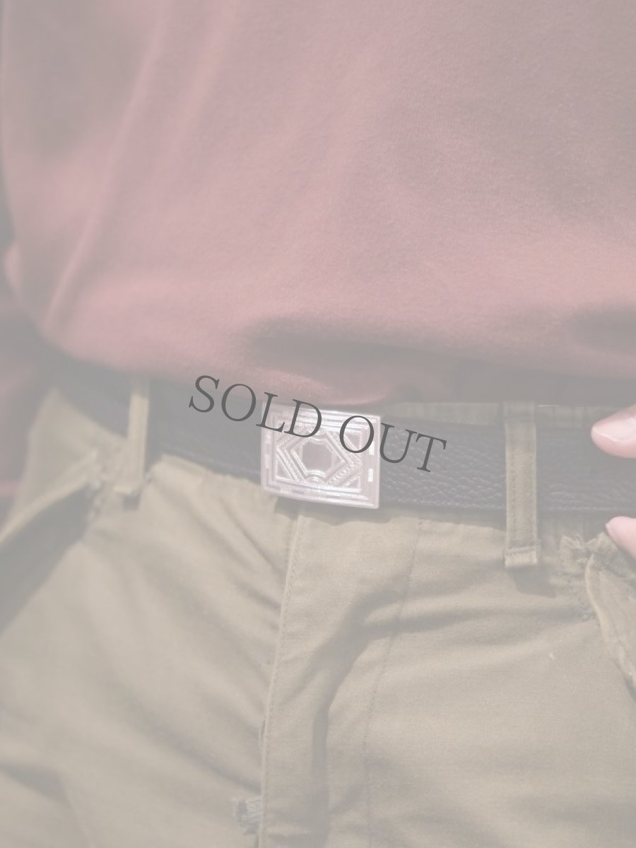 画像5: ROSARIA PRODUCT Tuareg square buckle belt ロザリアプロダクト トゥアレグスクエアバックルベルト (5)