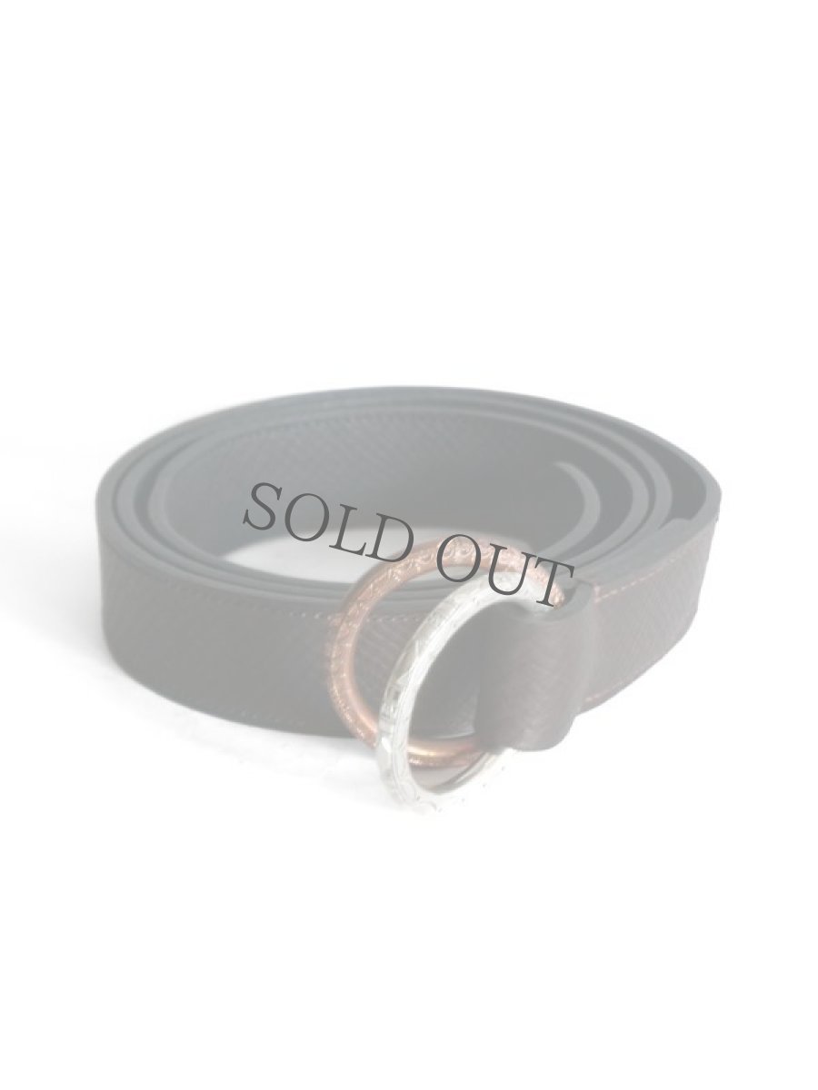 画像9: ROSARIA PRODUCT Tuareg w-ring Belt ロザリアプロダクト トゥアレグダブルリングベルト (9)