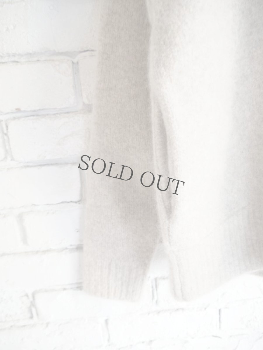 画像4: Slopeslow brushed yak / Shetlandwool hoodie balaclava スロープスロウ ブラッシュドヤクシェットランドウールフーディーバラクラバ（1233015） (4)