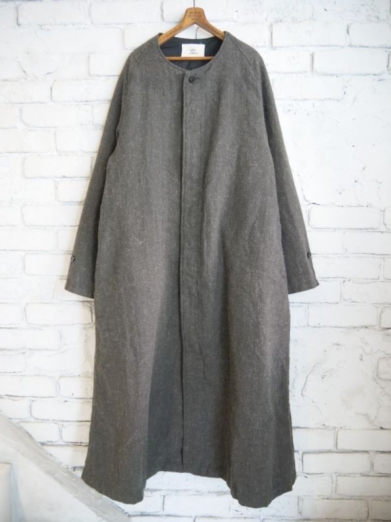 OUTIL ウティ リネンコート サイズ3 楽天市場】OUTIL / ウティ | ウール リネン インディゴ染め