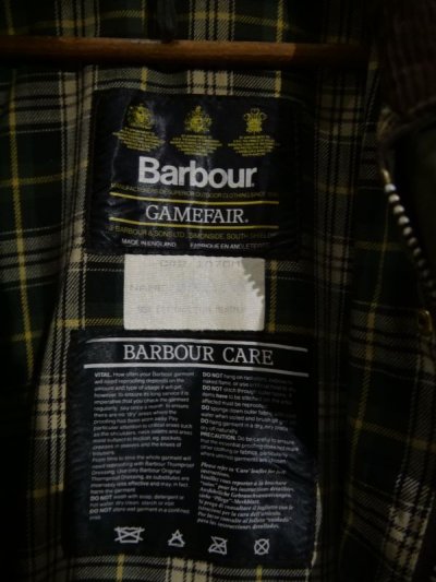 画像3: Vintage Barbour ヴィンテージ バブアー GAME FAIR ゲームフェア 