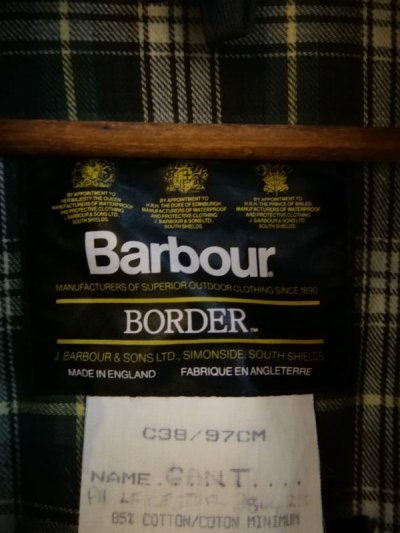 画像3: Vintage Barbour ヴィンテージ バブアー BORDER ボーダー