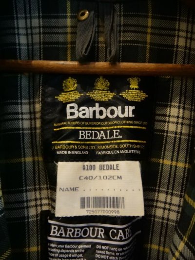 画像3: Vintage Barbour ヴィンテージ バブアー BEDALE ビデイル
