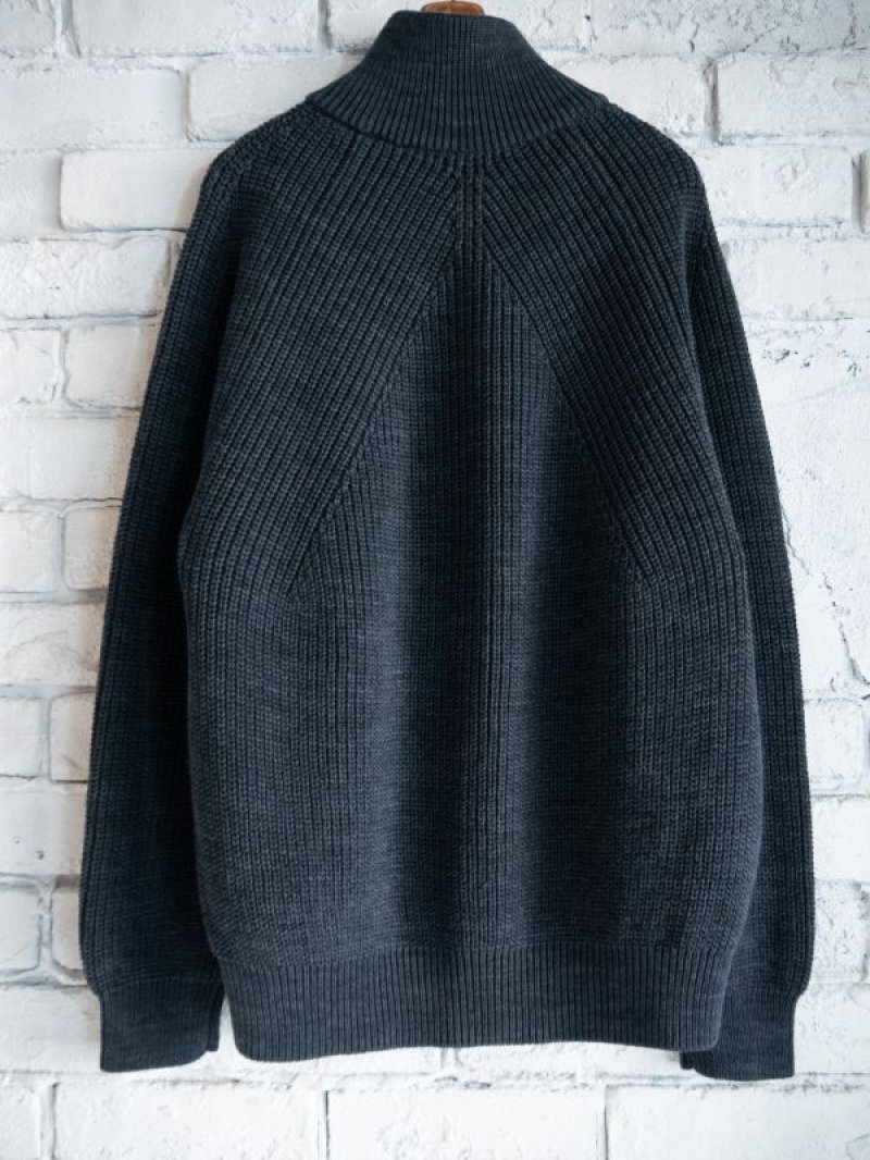 batoner バトナー ドライバーズニット濃紺 L BATONER バトナー ドライバーズニット - メルカリ