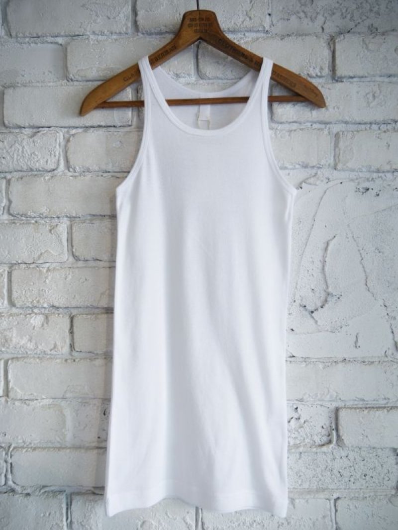 画像1: homspun ホームスパン 60/1 フライス キャミソール 6909