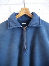画像2: A.PRESSE Vintage Half Zip Sweat shirt アプレッセ  ヴィンテージハーフジップスウェットシャツ (24SAP-05-03K) (2)