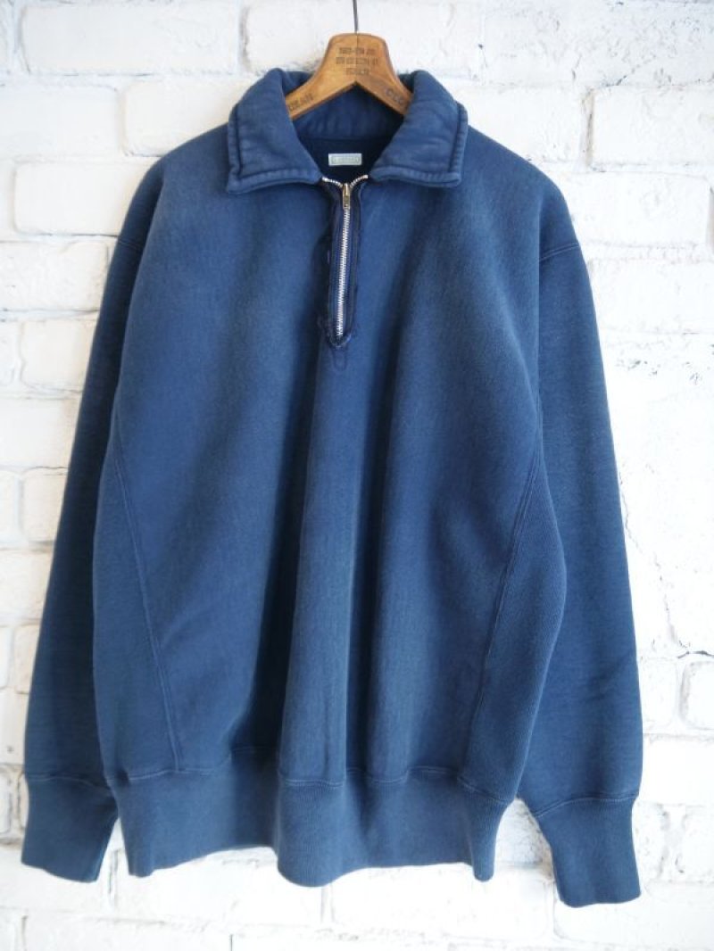A.PRESSE Vintage Half Zip Sweatshirt アプレッセ ハーフジップ