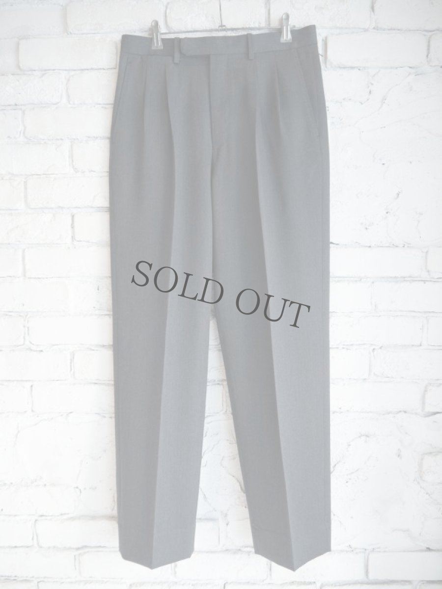 画像1: A.PRESSE Wool Gabardine Trousers  アプレッセ ウールギャバジントラウザーズ (24SAP-04-05H) (1)