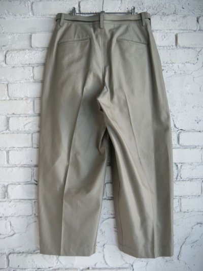 画像3: blurhms  Drill Chambray Belted Trousers  ブラームス ドリルシャンブレーベルテッドトラウザーズ（BHS24S009）