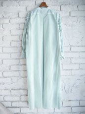 画像6: blurhms（レディース）Stripe Officer Dress  ブラームス ストライプオフィサードレス (BHSW24S1CStr) (6)