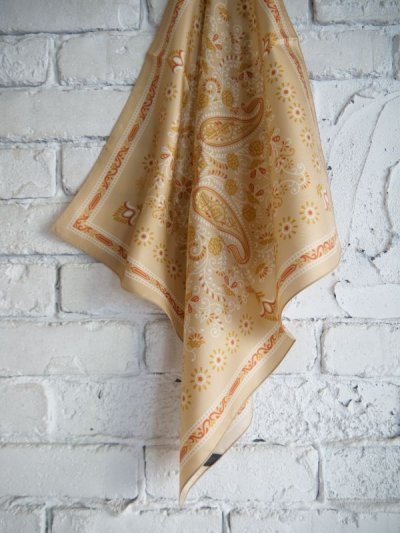 画像1: A PIECE OF chic Silk scarf  ア ピース オブ シック シルクスカーフ 