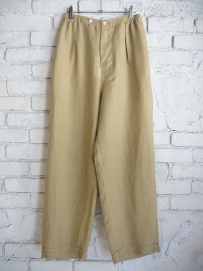 画像1: HERILL Linen ramie Easy pants ヘリル リネンラミーイージーパンツ (24-030-HL-8210-1)