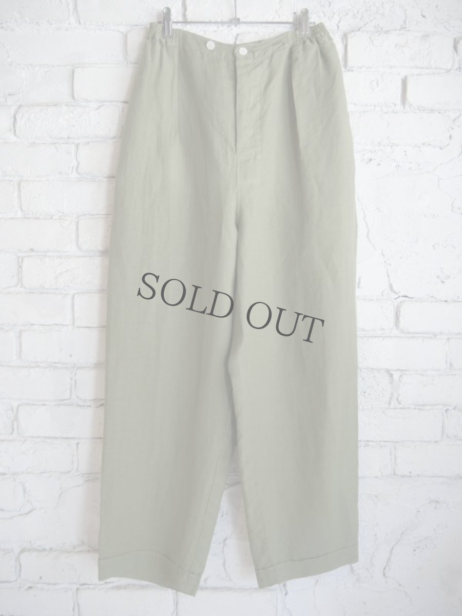 画像1: HERILL Linen ramie Easy pants ヘリル リネンラミーイージーパンツ (24-030-HL-8210-1) (1)