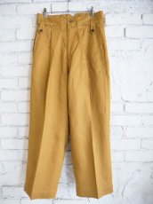 画像1: Gurank Gurkha pants Linen グランク グルカパンツ リネン (2412L) (1)