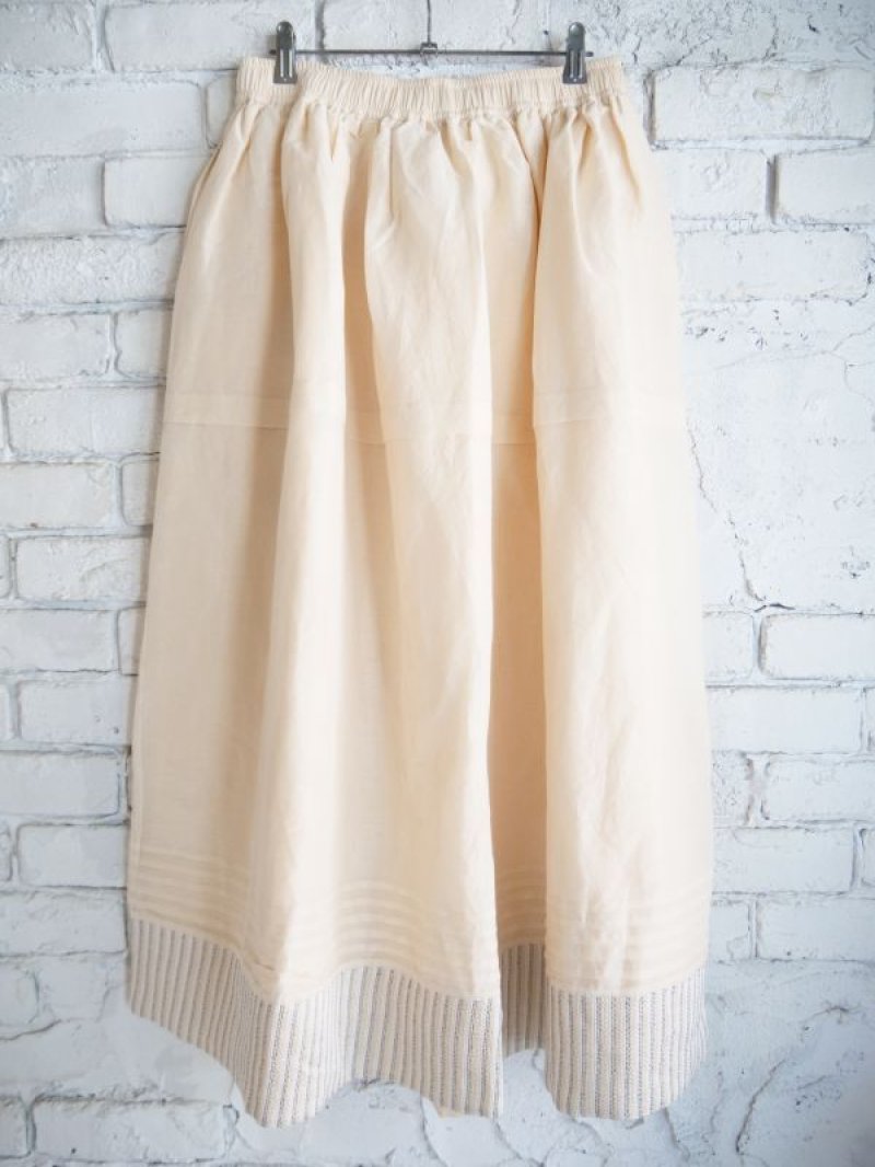 画像3: BUNON Kantha Gather Skirt ブノン カンタギャザースカート(BN2432)