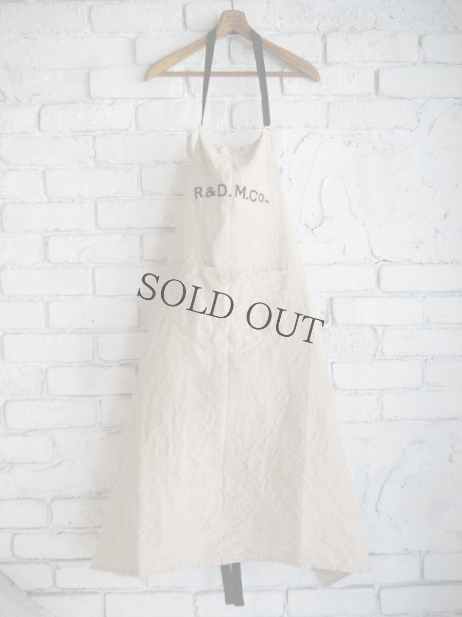 画像1: R&D.M.Co- / OLDMAN'S TAILOR EMBROIDERY APRON オールドマンズテーラー アールアンドディーエムコー エンブロイダリーエプロン(6559c) (1)