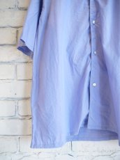 画像3: blurhms  Chambray Open Collar Shirt ブラームス シャンブレーオープンカラーシャツ (BHS24S008C70) (3)