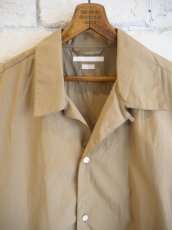画像2: blurhms  Chambray Open Collar Shirt ブラームス シャンブレーオープンカラーシャツ (BHS24S008C70) (2)