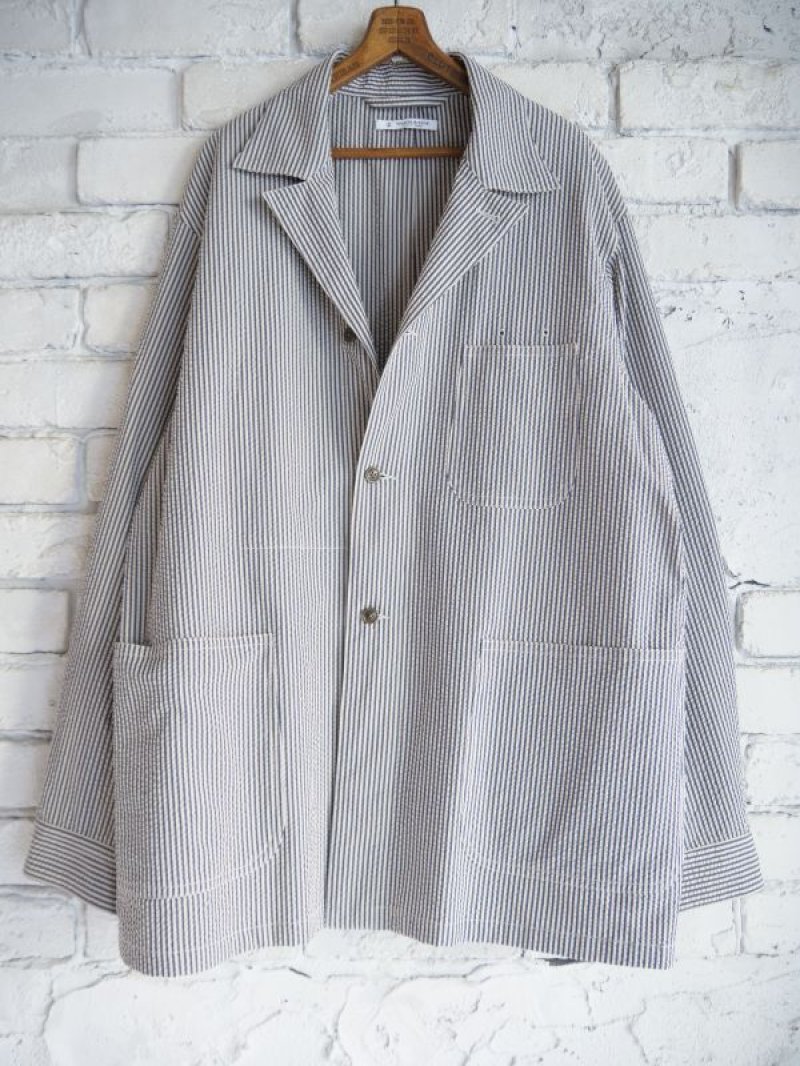 MAATEE&SONS リネンジャケット カバーオール MAATEE&SONS -Cover All Jacket, Work SH- | twelve blog