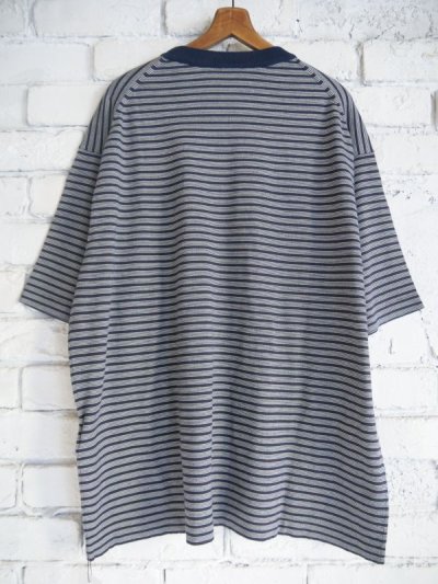 画像3: A.PRESSE High Gauge S/S Striped T-Shirt アプレッセ ハイゲージ半袖ストライプTシャツ (24SAP-03-04K)