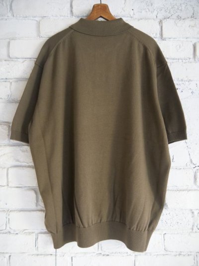 画像3: A.PRESSE Cotton Knit S/S Polo Shirts アプレッセ コットンニット半袖ポロシャツ (24SAP-03-09K)