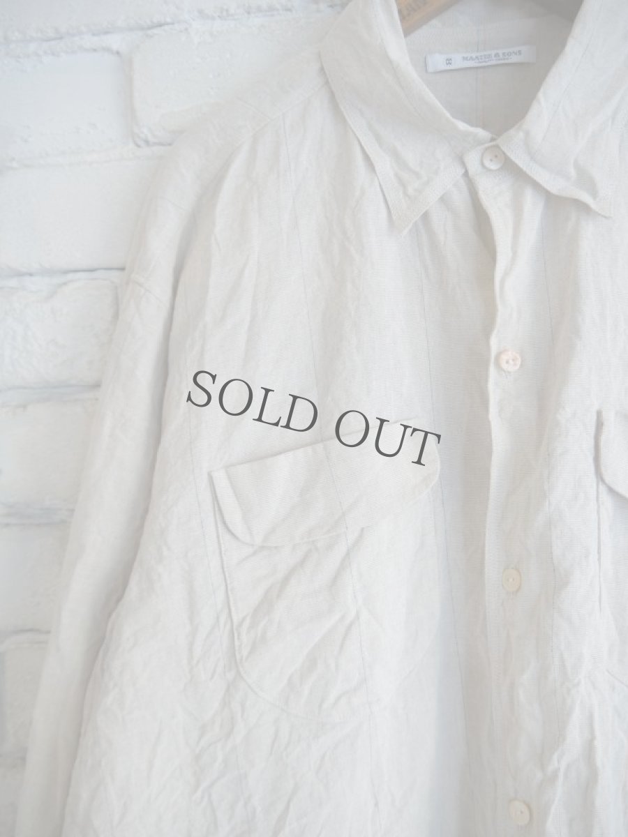 画像3: MAATEE&SONS NOT A PLAIN SHIRTS  マーティーアンドサンズ  ノットアプレインシャツ（MT4103-0606） (3)
