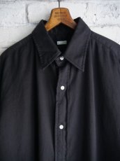 画像2: A.PRESSE Double Weave Twill Regular Collar Shirts アプレッセ ダブルウェーブツイルレギュラーカラーシャツ (24AAP-02-07H) (2)