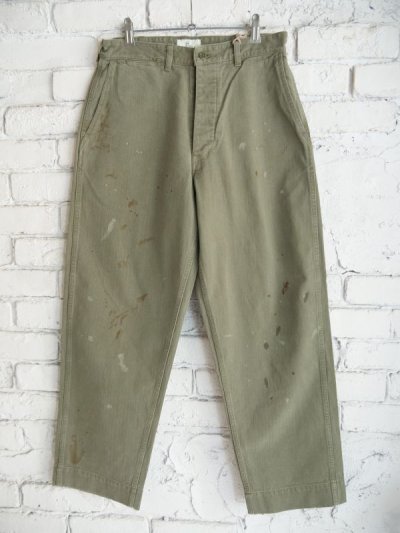 画像1: HERILL USMC HBT Pants ヘリル USMCヘリンボーンツイルパンツ(24-030-HL-8020-30)