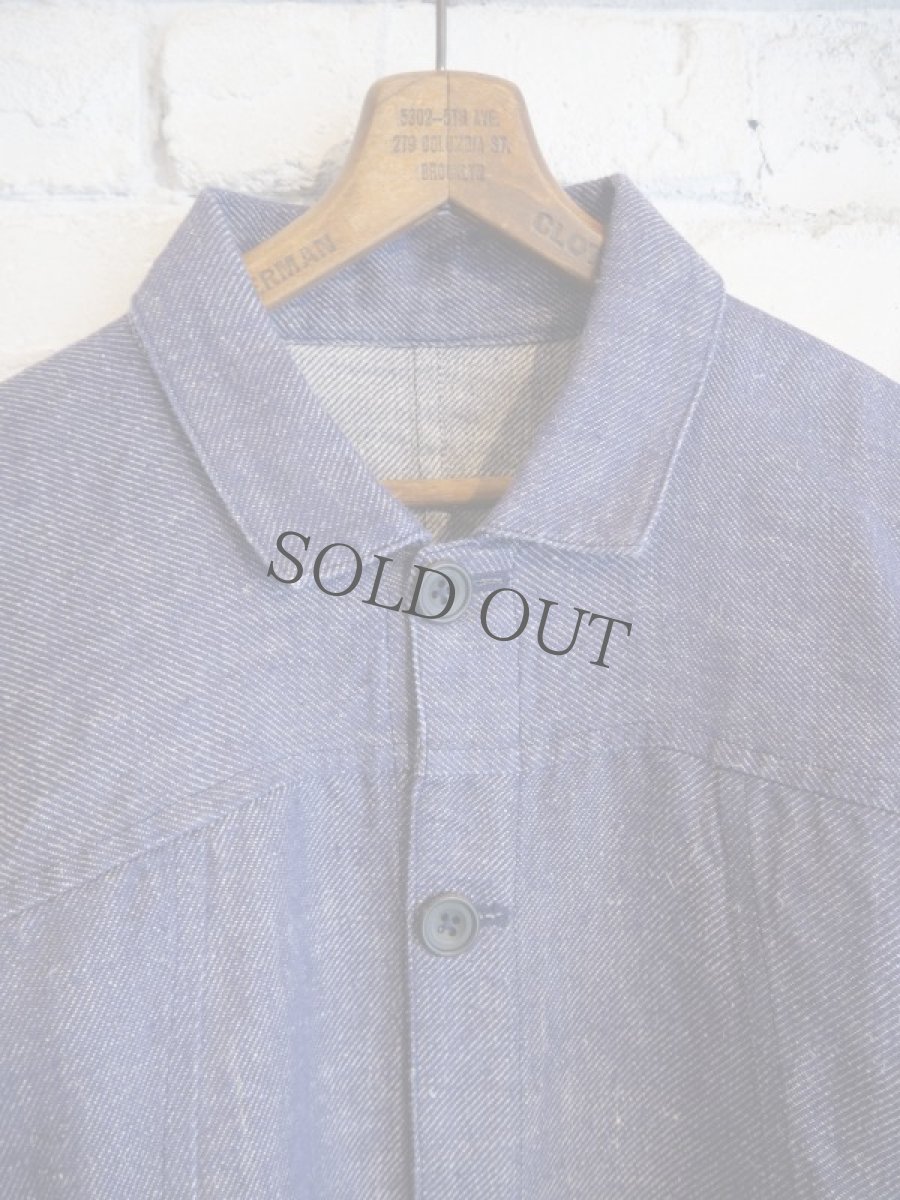 画像2: MITTAN JK-49 ミッタン 大麻デニムジャケット (2)