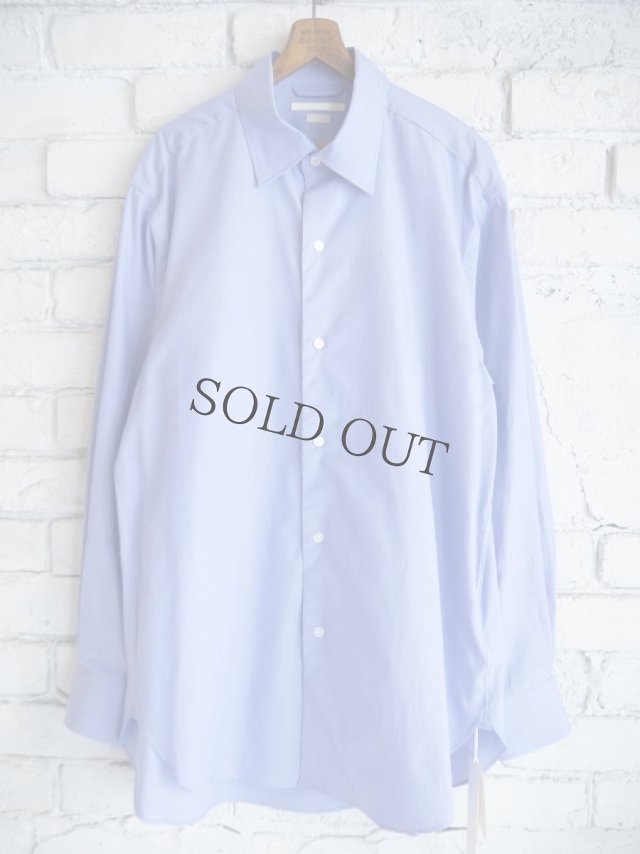 画像1: blurhms  Chambray Classic Shirt ブラームス シャンブレークラシックシャツ (BHS24F034) (1)