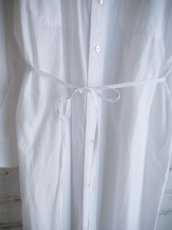 画像4: blurhmsROOTSTOCK End on End USN Shirt Dress  ブラームスルーツストック シャツドレス (bROOTS24F002W) (4)